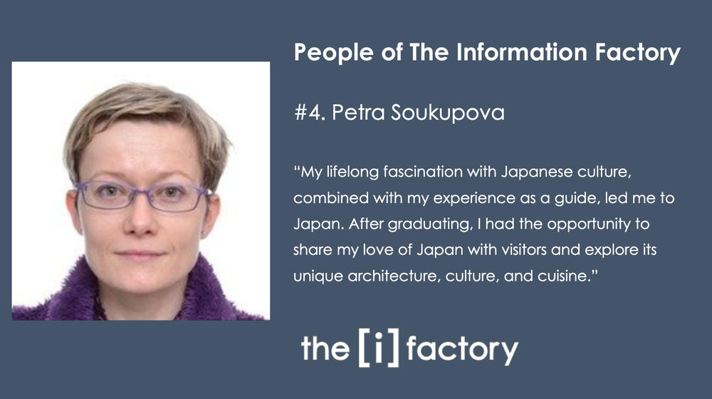 People of The Information Factory – Petra Soukupova